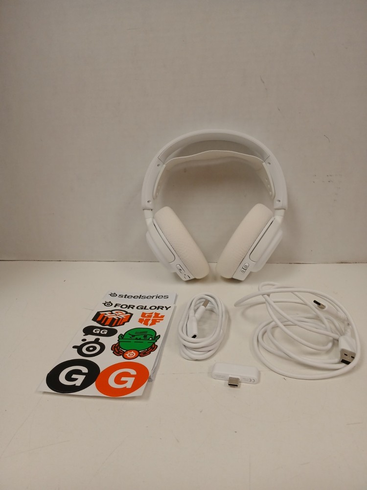 SteelSeries Arctis Nova 5 Wireless Gaming Headset, White *READ*