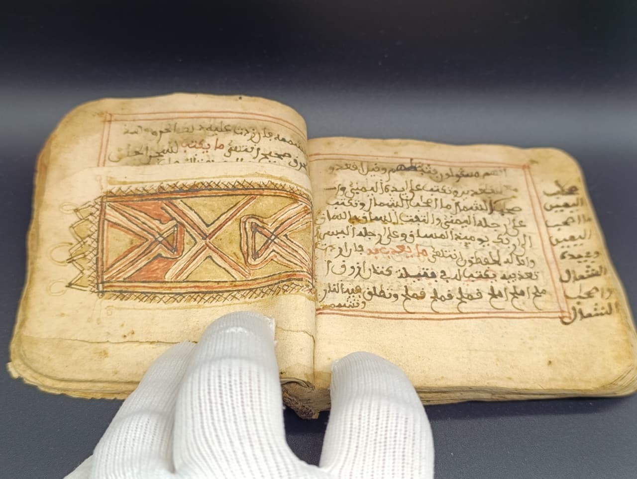 Antique Islamic Manuscript “الحصن” Maghrebi Script 240 Pages –