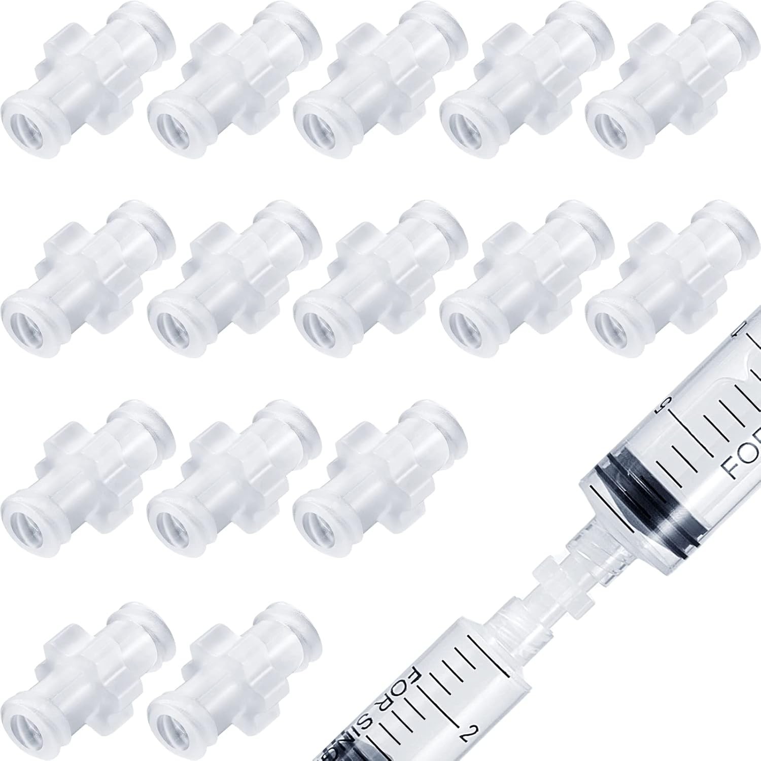 15 Pcs Luer Connector Kit, Syringe Adaptor Lock, Female Transfer...