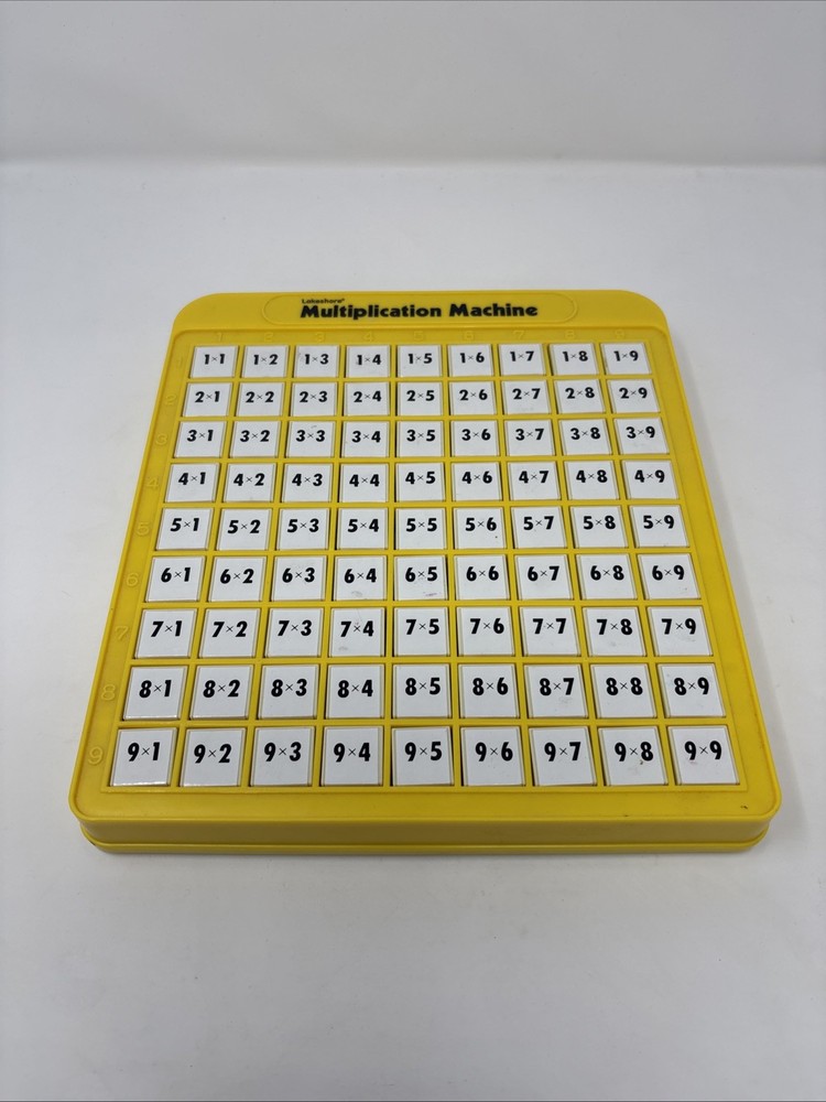 Lakeshore Multiple Machine~Math Educational Tool Push Button Home School
