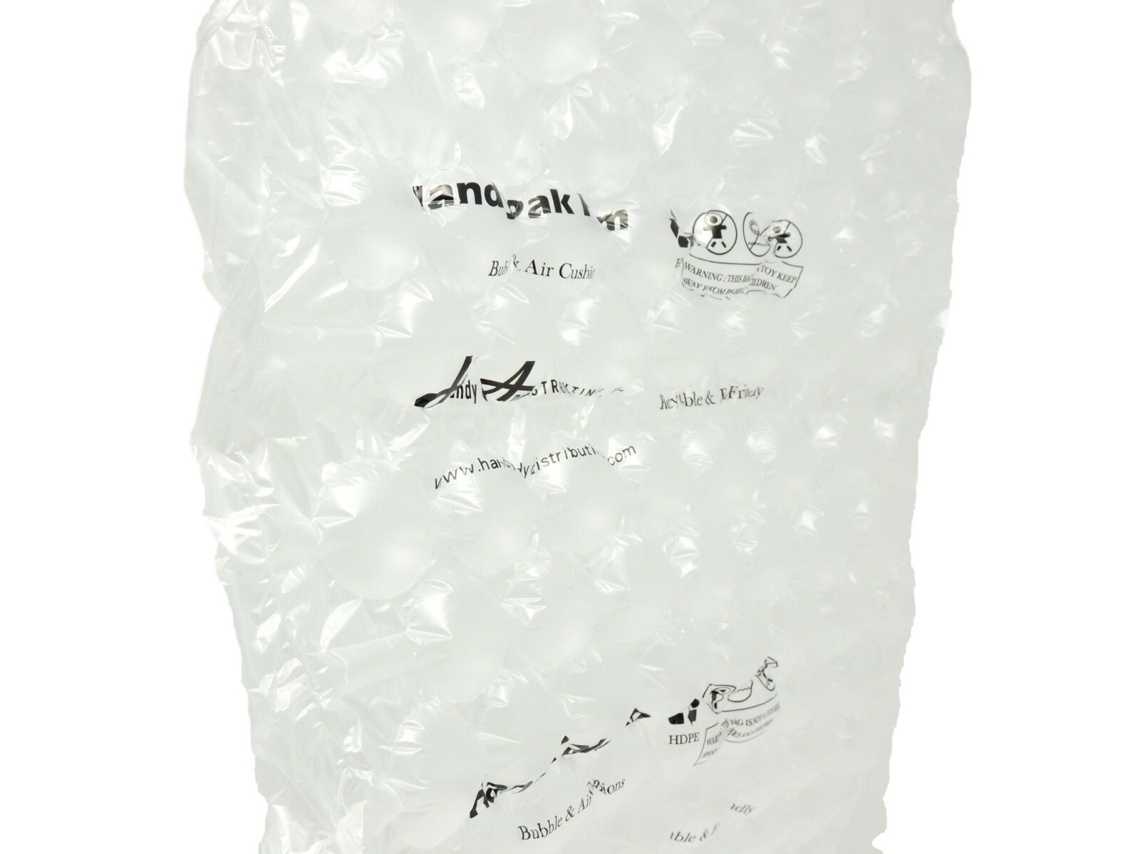 QUILT AIR BUBBLE PILLOW CUSHION FILM FOR MINI PAK'R MACHINE 1312ft 400m ROLL NEW