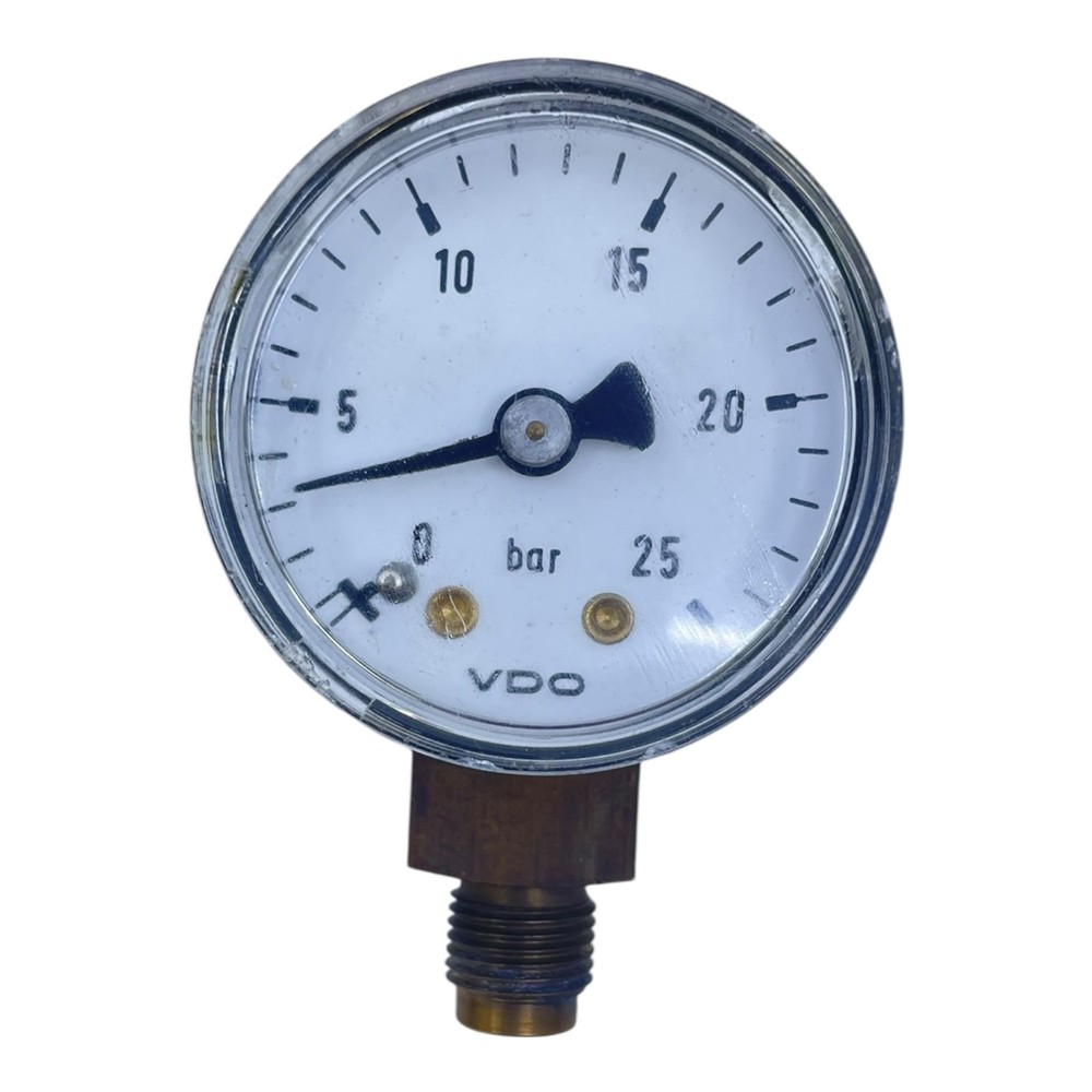 VDO Manometer 0–25 BAR Pressure Gauge Suitable For Industrial Use