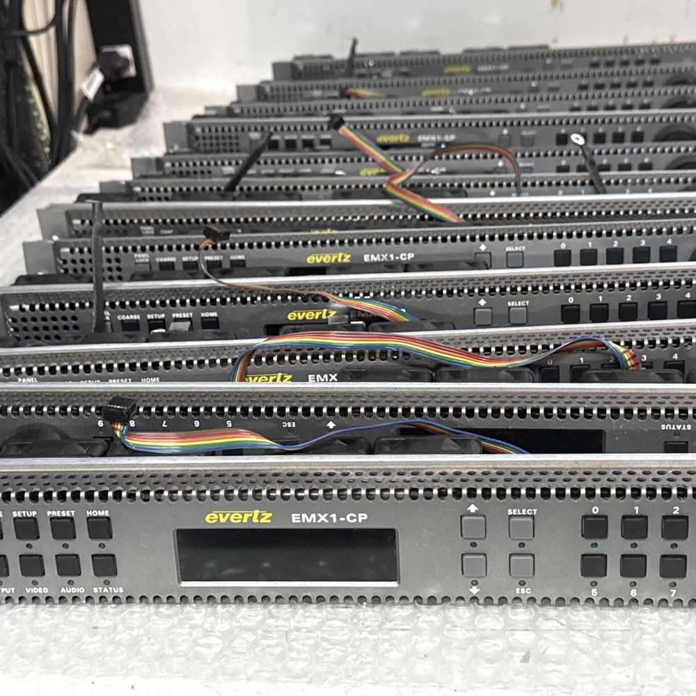 Evertz EMX1-CP control panel