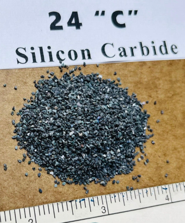 Silicon Carbide: 20 lbs - 24 Grit Coarse - Polishing/Tumbling Abrasive Media