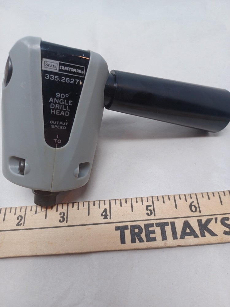 CRAFTSMAN NO. 26271 90 DEGREE ANGLE DRILL HEAD