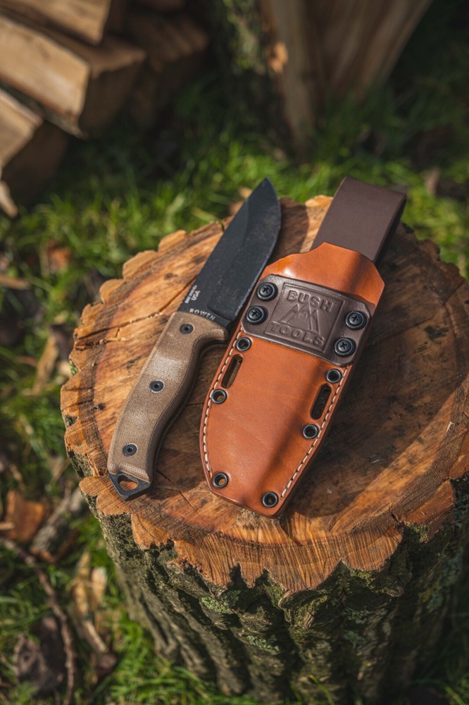 esee 5 sheath : hybrid kydex leather