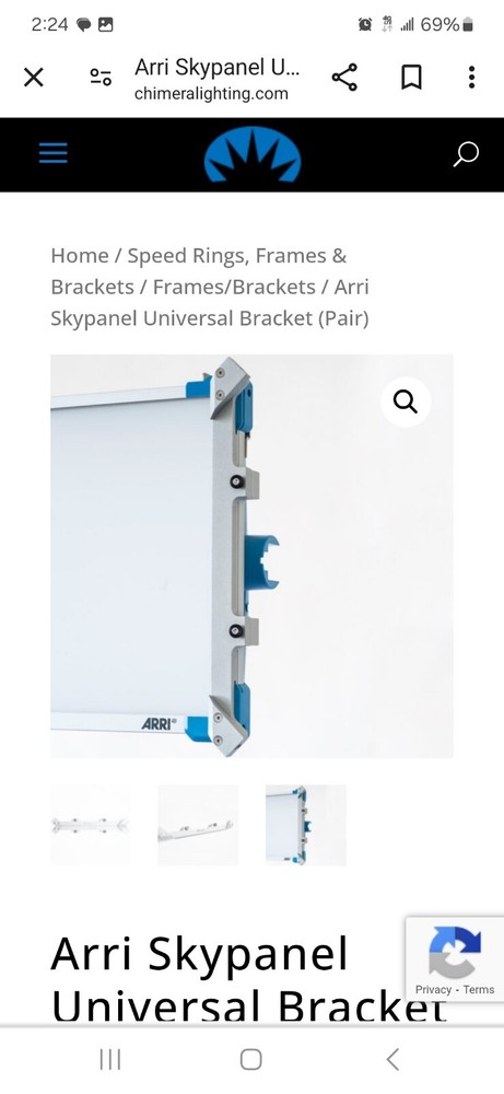 Chimera Universal Mounting Bracket for Arri SkyPanel (Pair)
