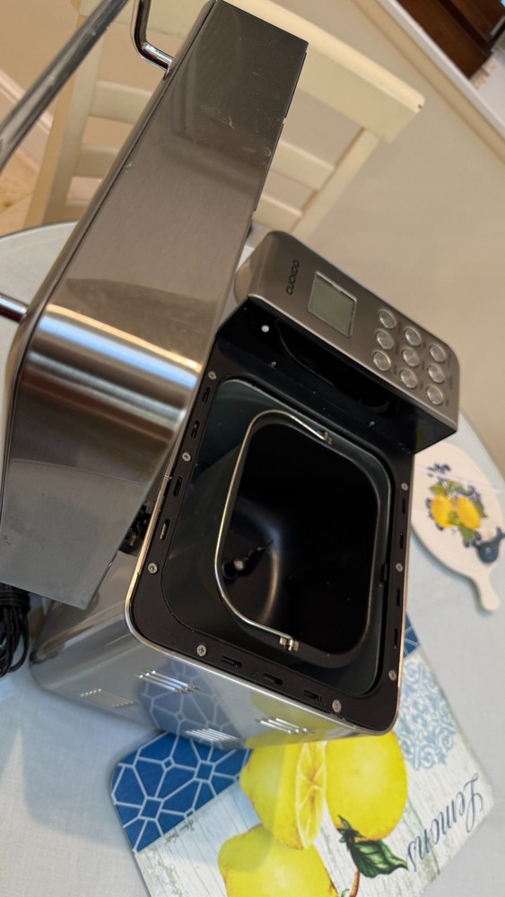 CUCKOO CBM-AAB101S 2 Lb Multi-Functional Bread Maker – 15 Menu Options