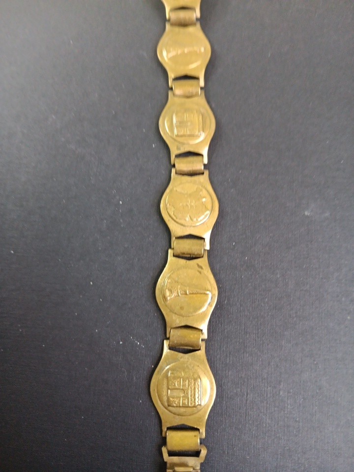 WWII SWEETHEART BRACELET 7"