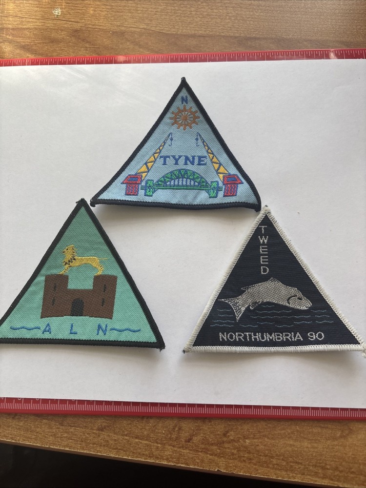 Three Northumberland Badges.