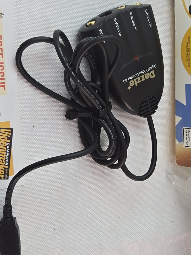 Dazzle Digital Video Creator 80 Includes Installation Disc & Guide