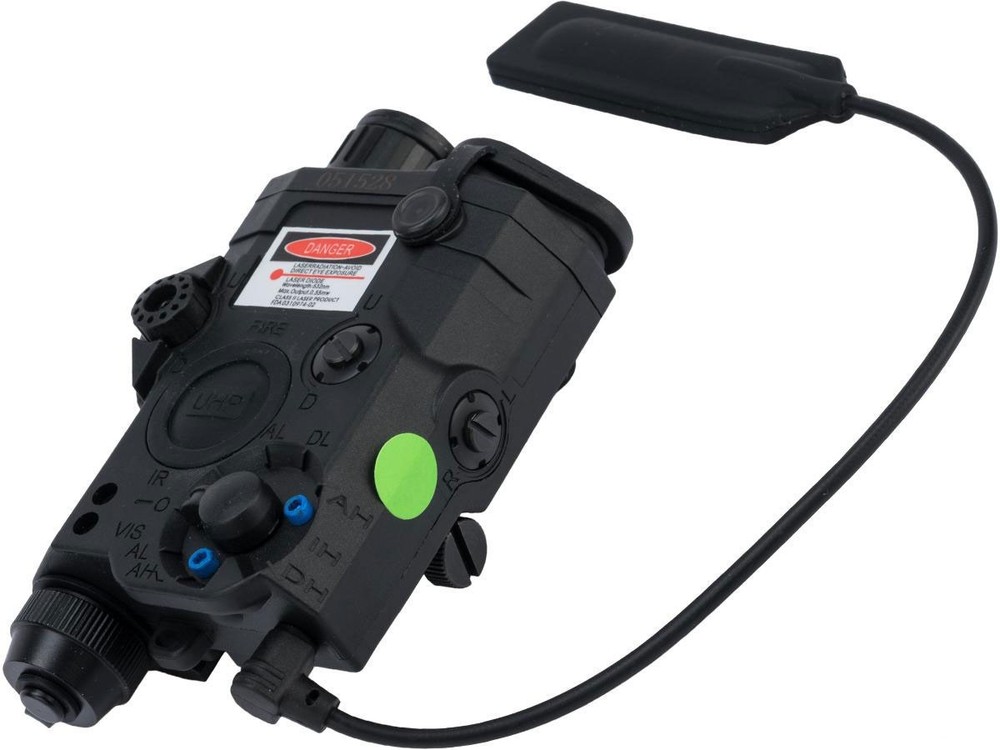 Element Dummy PEQ-15 Illuminator w/ Flashlight Visible and Green Laser Black