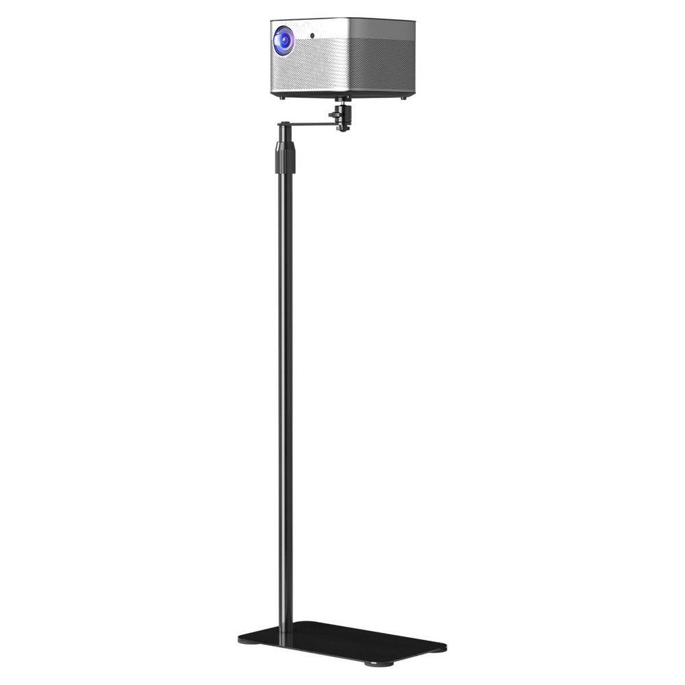 Projector Stand Against Wall Hidden Stand 360°Swivel Height Adjustable Mini P...
