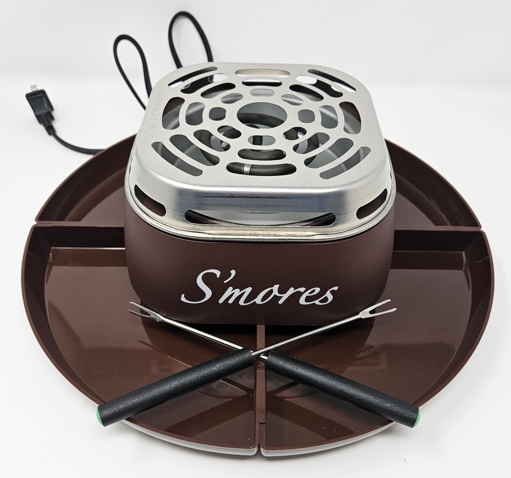 Nostalgia Electric S'mores Maker Model #NSM201BR