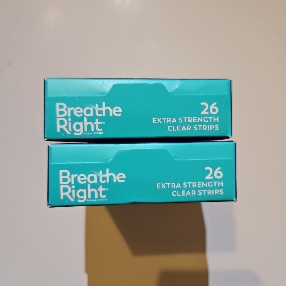Breathe Right 26 Strips Nasal Strips Extra Strength X2 Exp 2026+