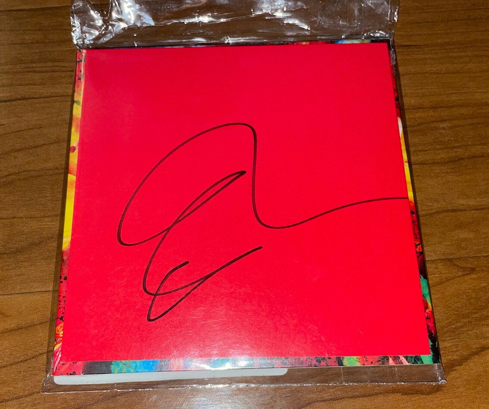 Ed Sheeran Signed CD