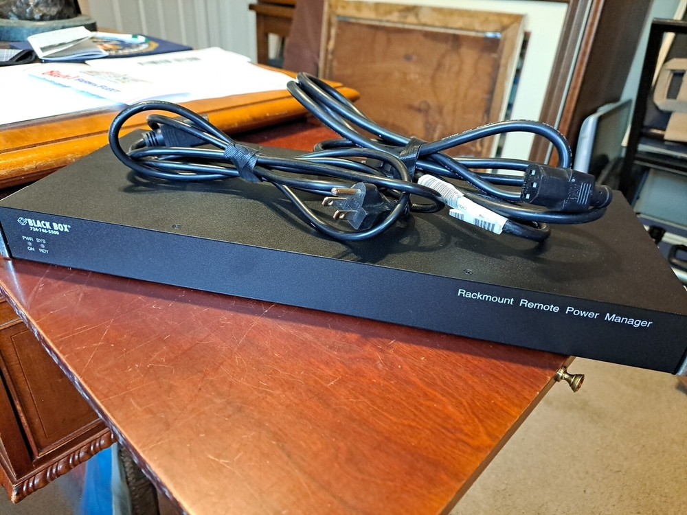 Blackbox PS568A Rackmount Remote Power Manager 8 Outlets