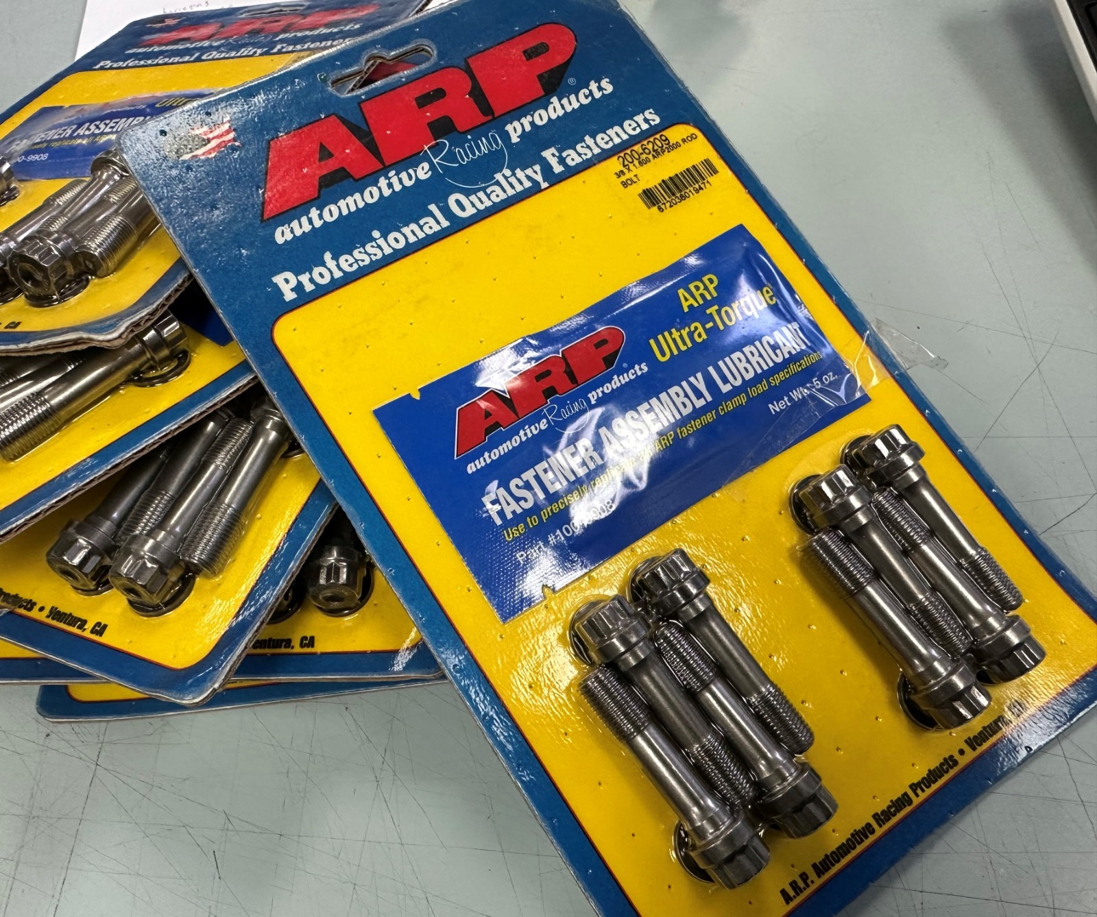 ARP 200-6209  3/8 x 1.600 APR2000 Rod Bolt Set