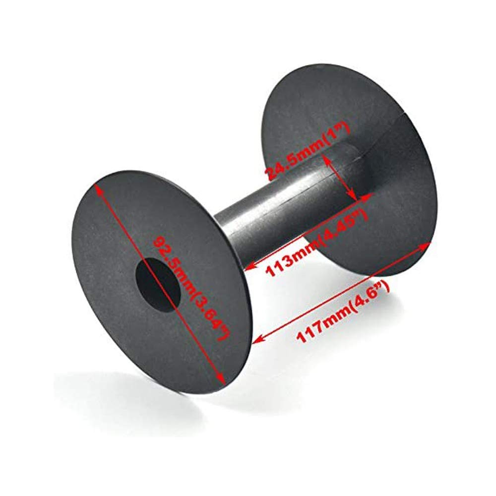 10 PCS White Hard Plastic Empty Bobbin Spools for Wire Ribbon Lace Line