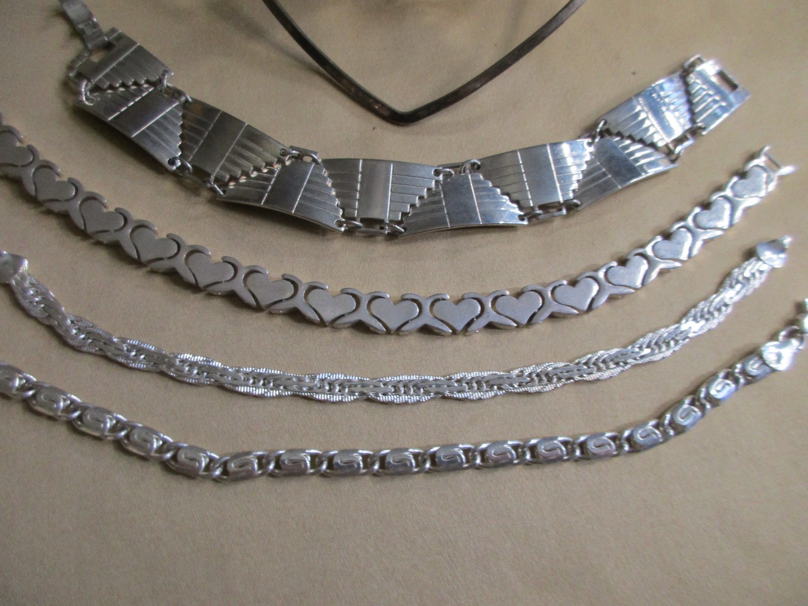 SILVER TONE JEWELRY LOT ~ MIXED AGES