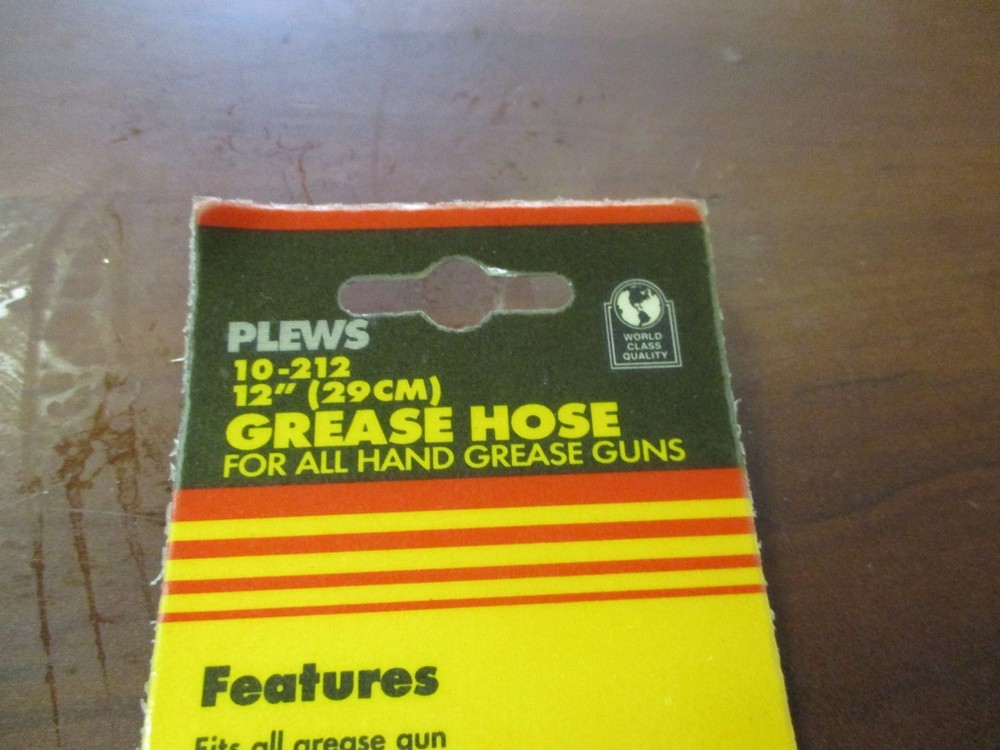 Plews 10-212 New 12" Grease Hose