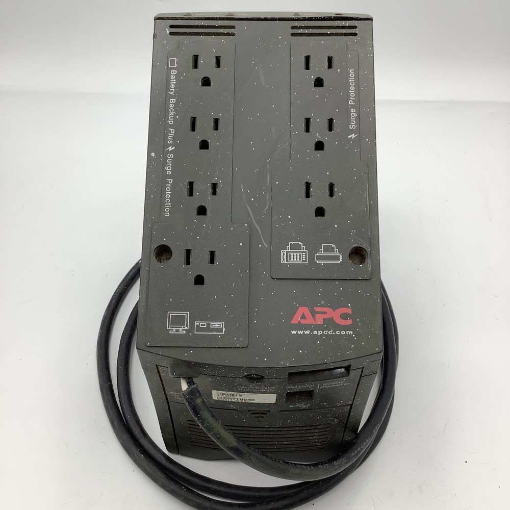 APC Back-UPS Pro 500 Surge Protector 7-outlet data cable NO battery