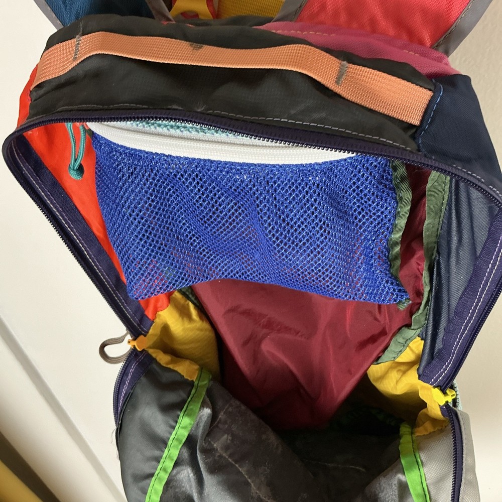 Cotopaxi Batac 16L Hiking Daypack Multicolor Lightweight Adjustable Straps Mesh