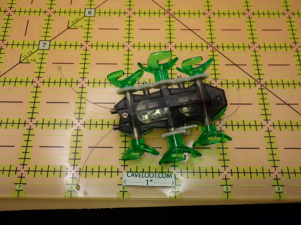 HEXBUG Micro Robotic Spider Green Translucent Crawling Toy - Working