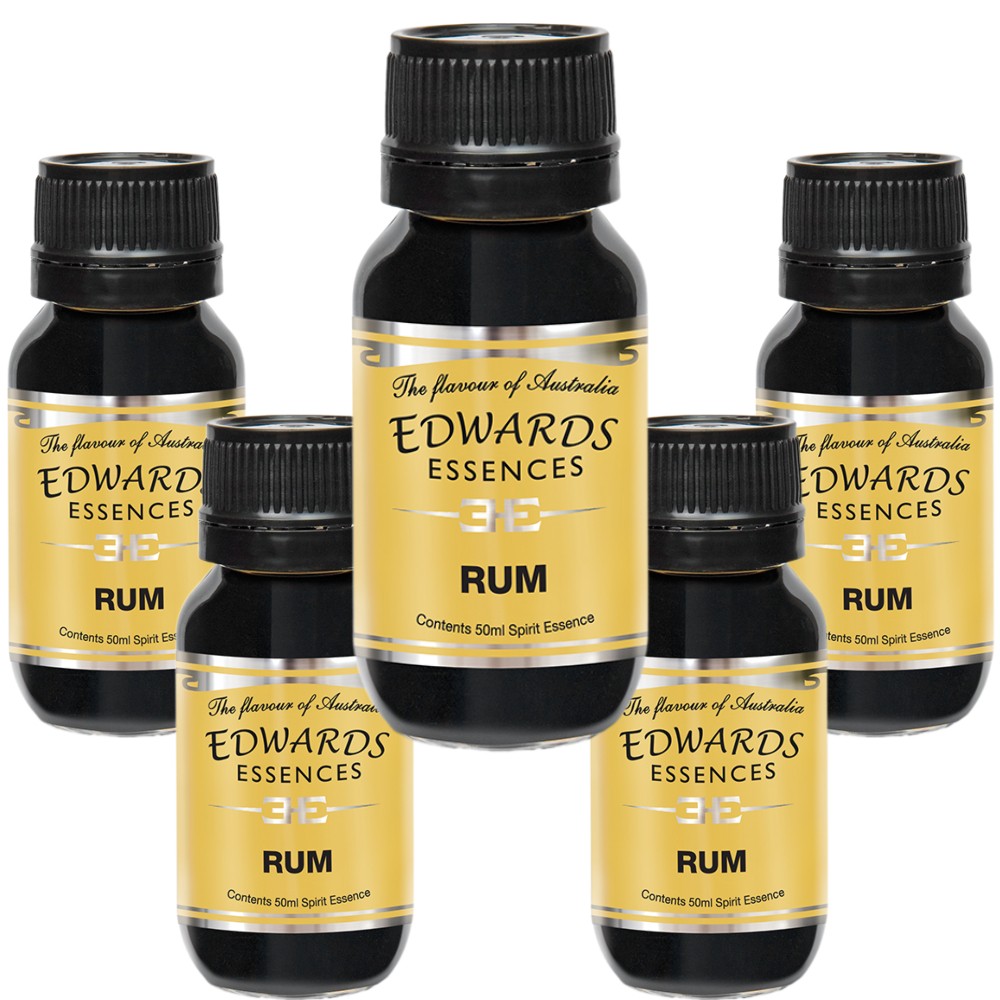 Edwards Essence Rum 50ml 5 Pack Brewing Distilling Spirits