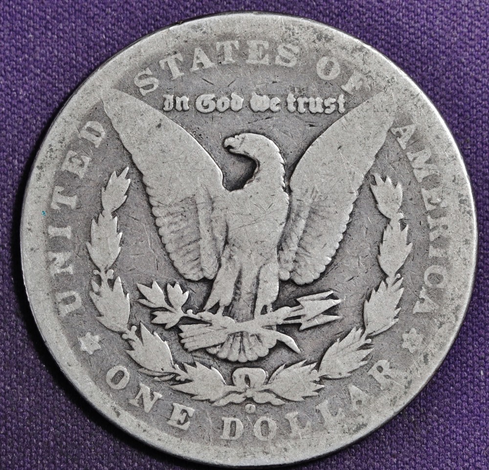 1900-o Morgan Silver Dollar. VAM. Micro "o". 206558