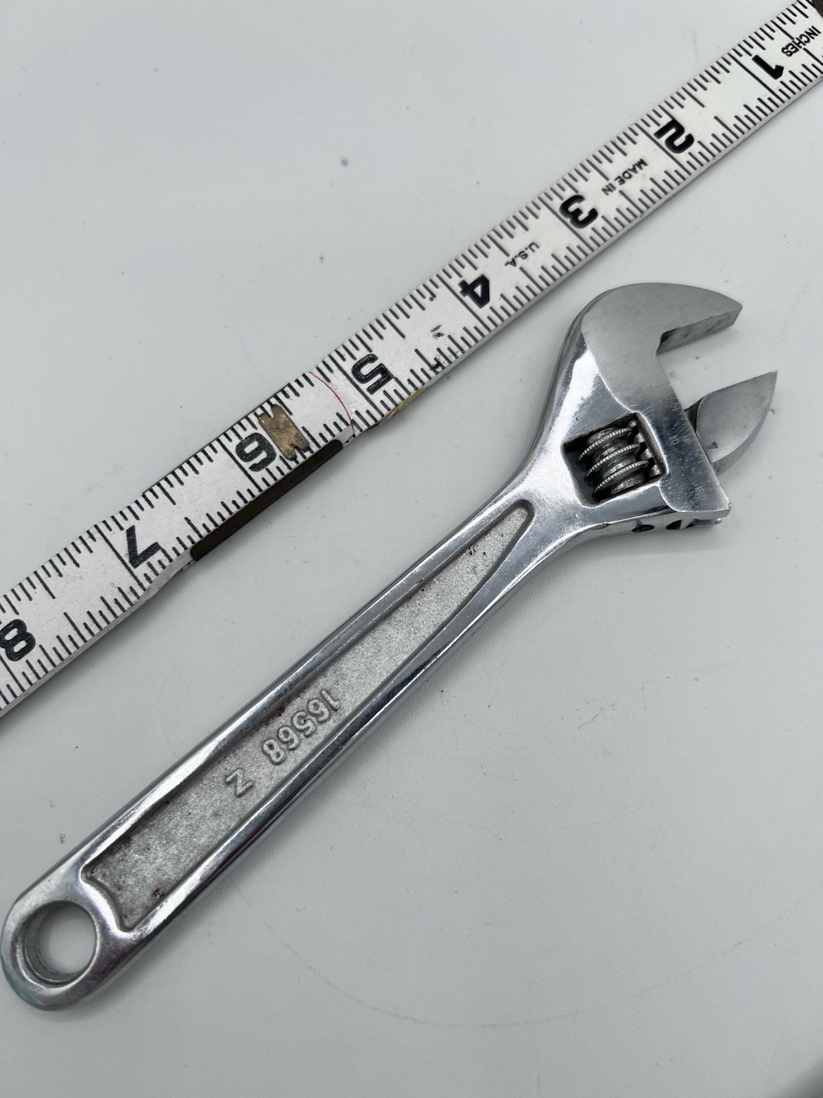 Craftsman Evolv 6" Adjustable Wrench Chrome 16568 Z