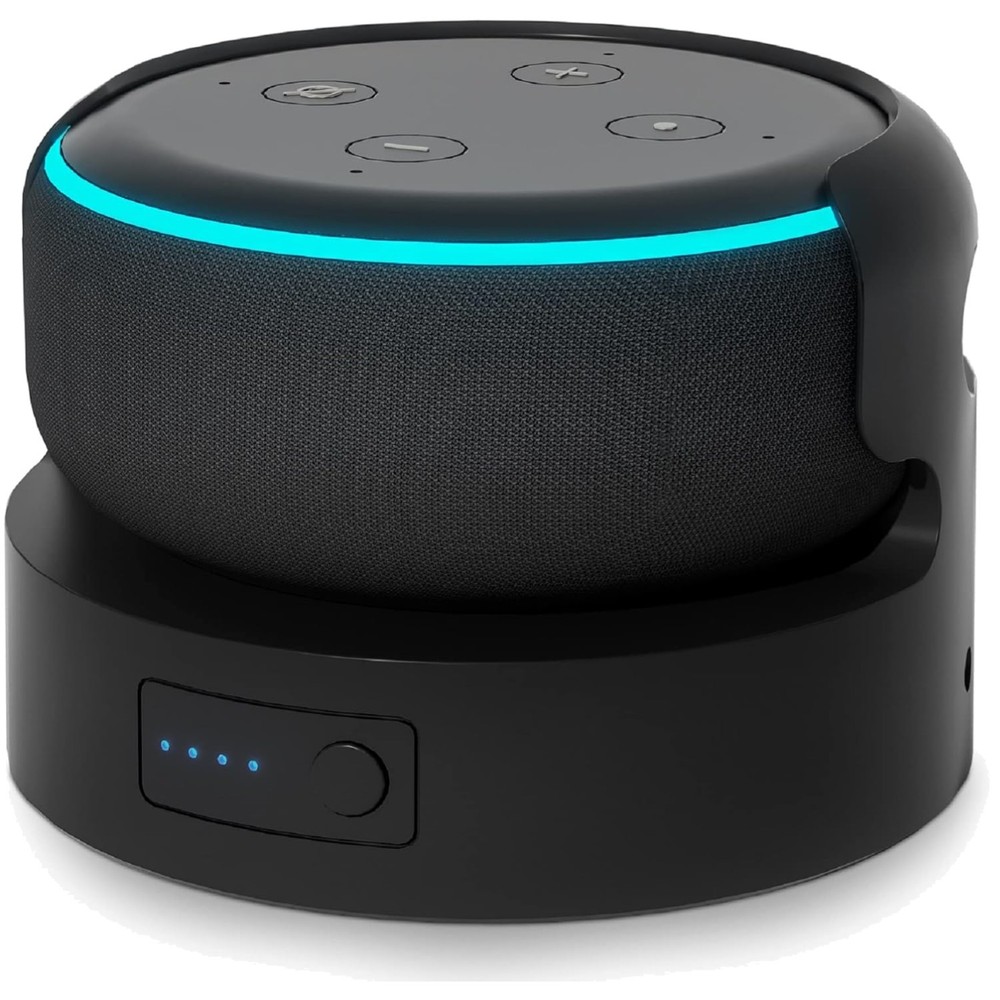 16-Hour Battery Pack for Dot 3rd Gen & Google Mini 2 - Portable & Durable Design