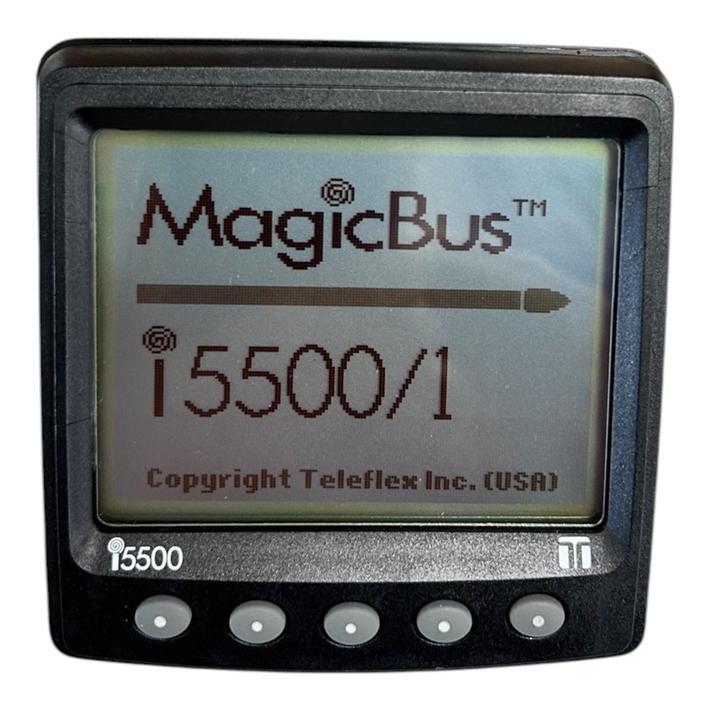 Teleflex I5500, Multi Function Display, Software V1.13, 12V, Yanmar, OEM