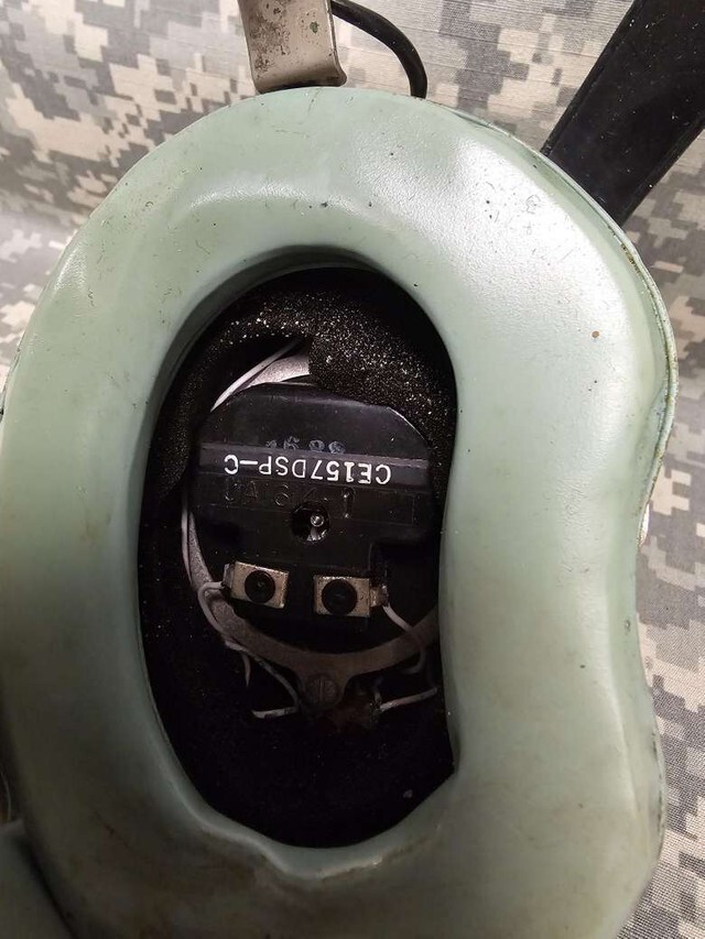 Canadian Armed Forces Vintage Carter Engineering Headset