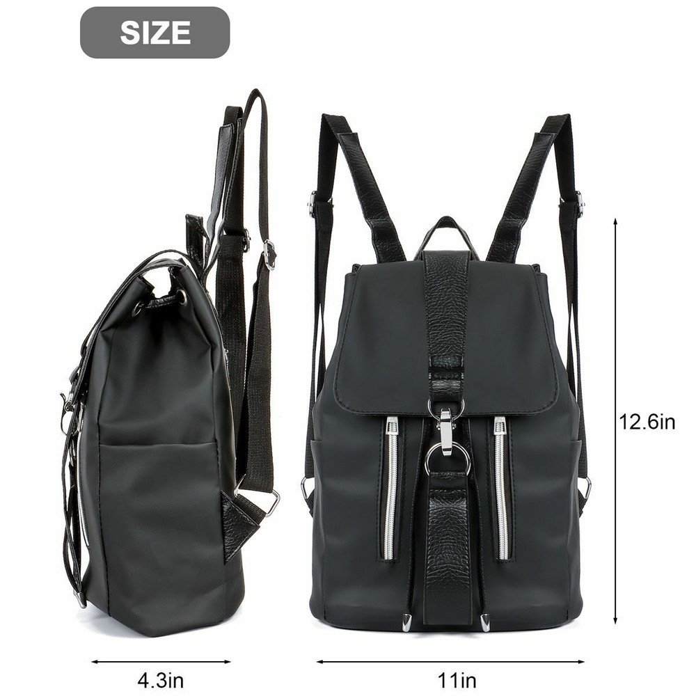 Womens Multi-function Purse Anti-Theft Rucksack Backpack Waterproof School Bag
