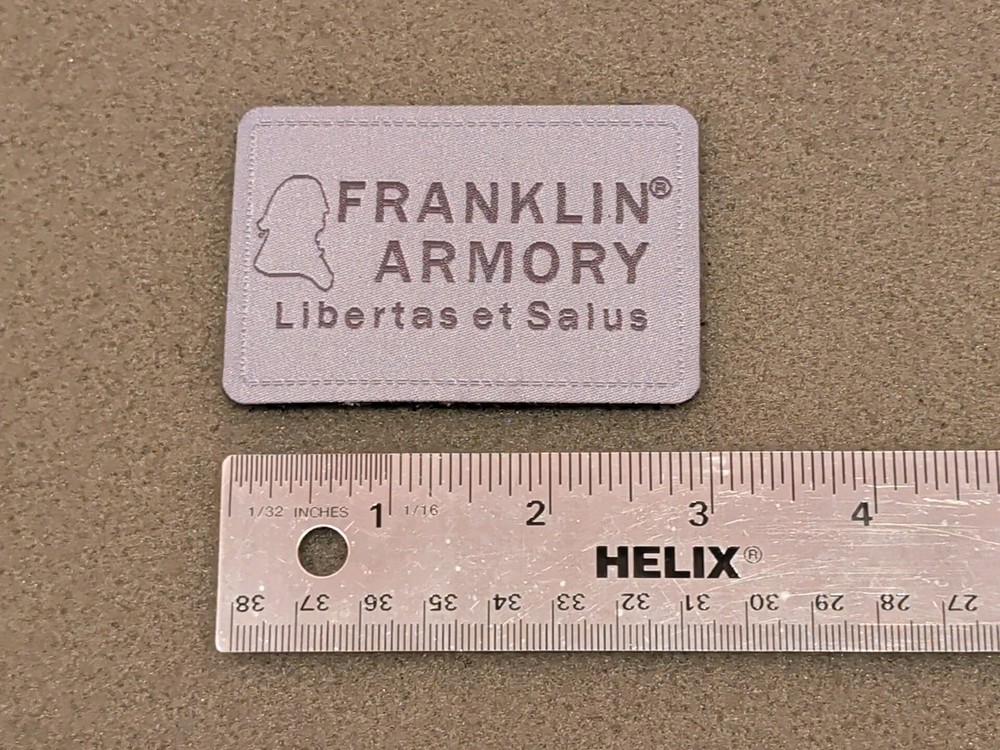 Franklin Armory Gray Morale Patch SHOT SHOW 2026