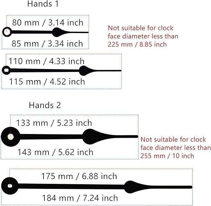 Quartz Clock Movement Hour Switch Trigger Wire model 12888