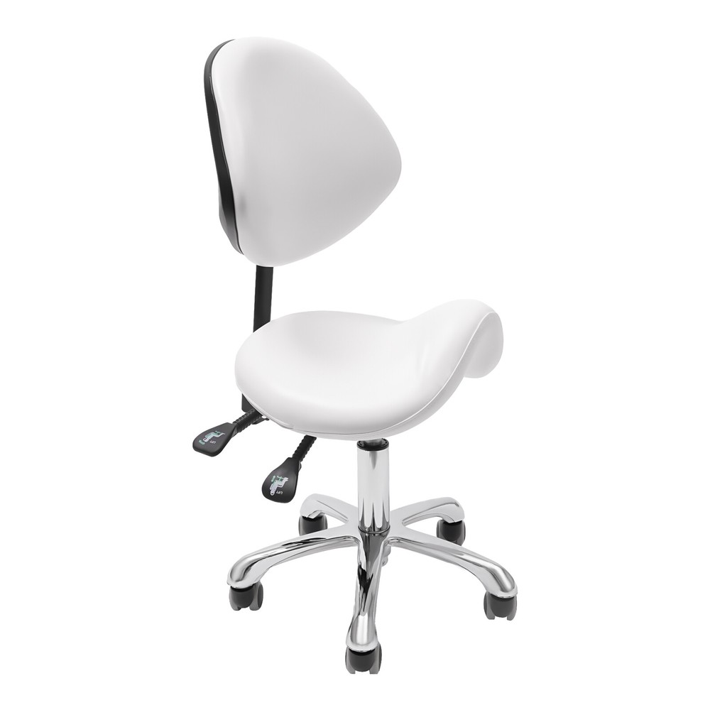 Ergolution Ergonomic Saddle Stool W/ Backrest -Work Stool,Office Stool-Seat