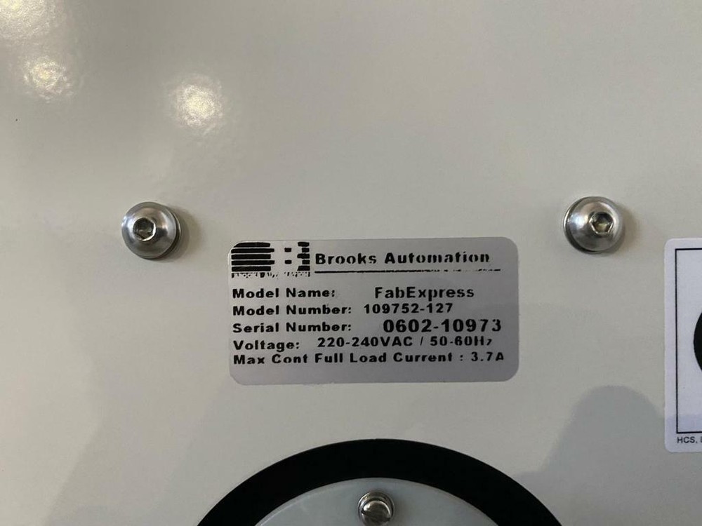 Camtek Falcon 803 Automatic Optical Inspection System + Brooks FabExpress Loader