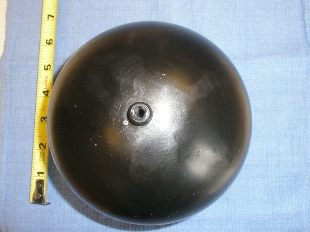 PF6 Spherical 6" Black Poly Round Float Valve Ball Robert or Bob Control Devices