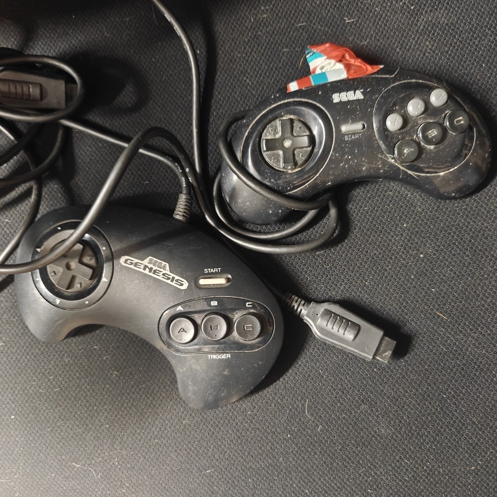 Sega Genesis Console Bundle w/ 2 Controllers and Cables And 45 Games