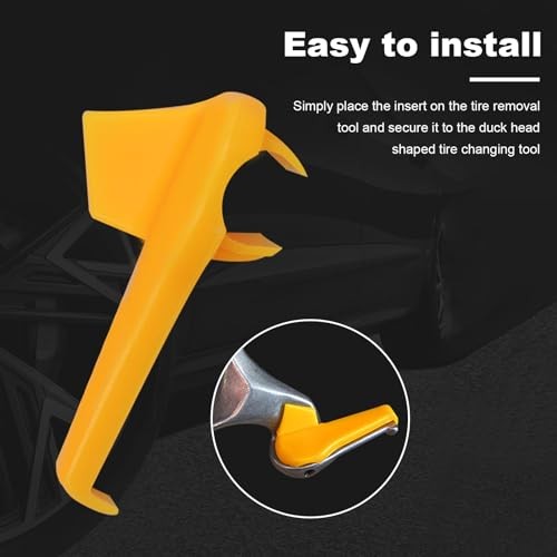 6 Sets Car Tire Changer Plastic Insert, Wheel Rim Edge Protector Tool