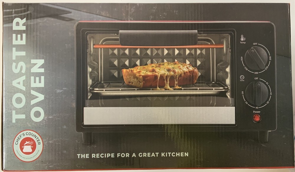 Chef's Counter Toaster Oven