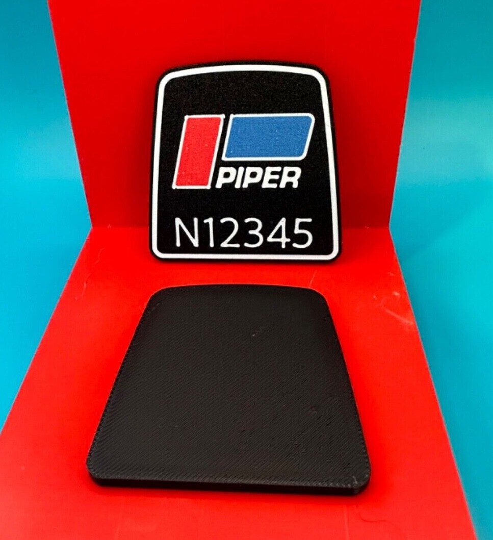 Piper Aircraft Ram Horn Yoke Emblem (Set of 2)