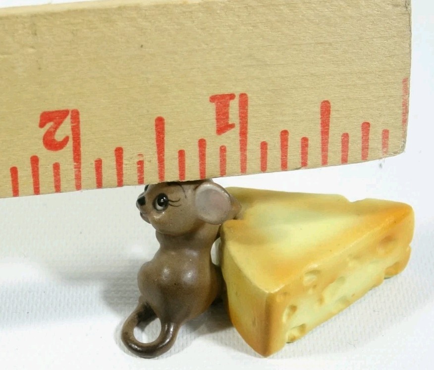 Made In Japan Mouse & Cheese Figure