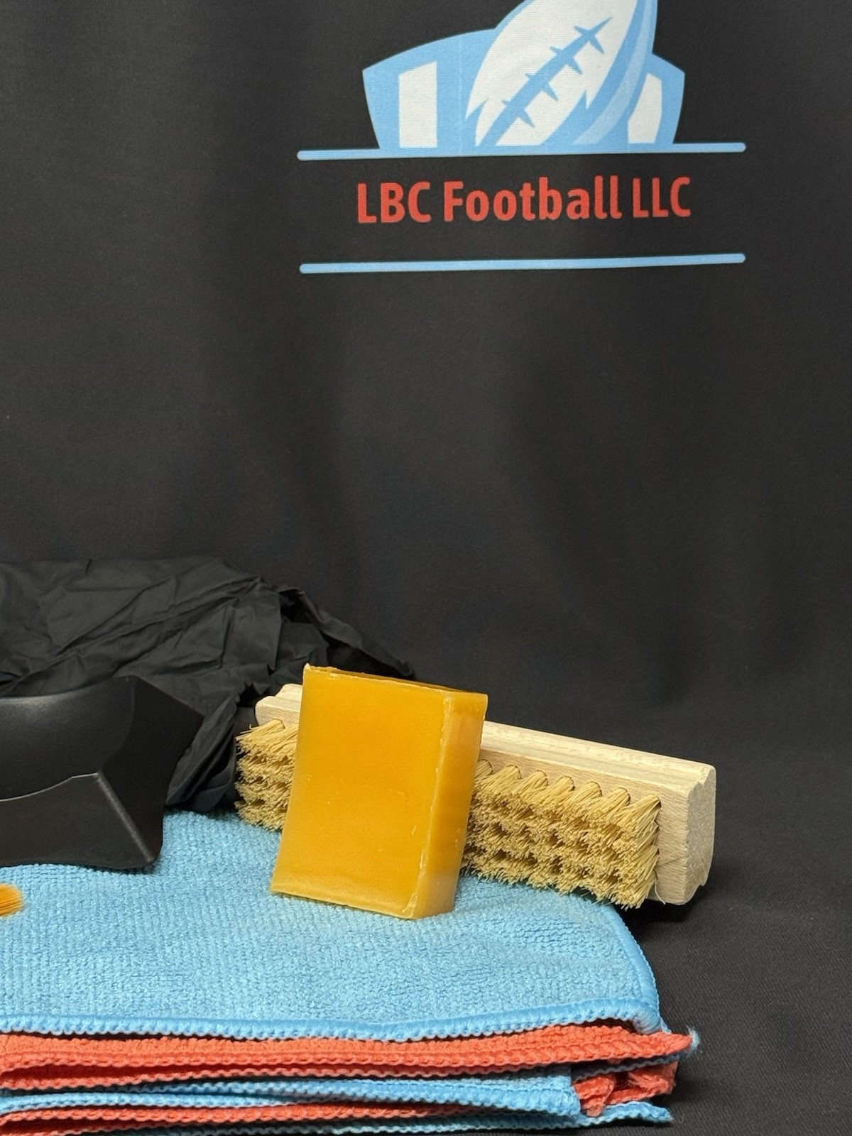 LBC Football DIY Game Prep Complete Kit 2.0 New and Improved - Mud Tack Brush