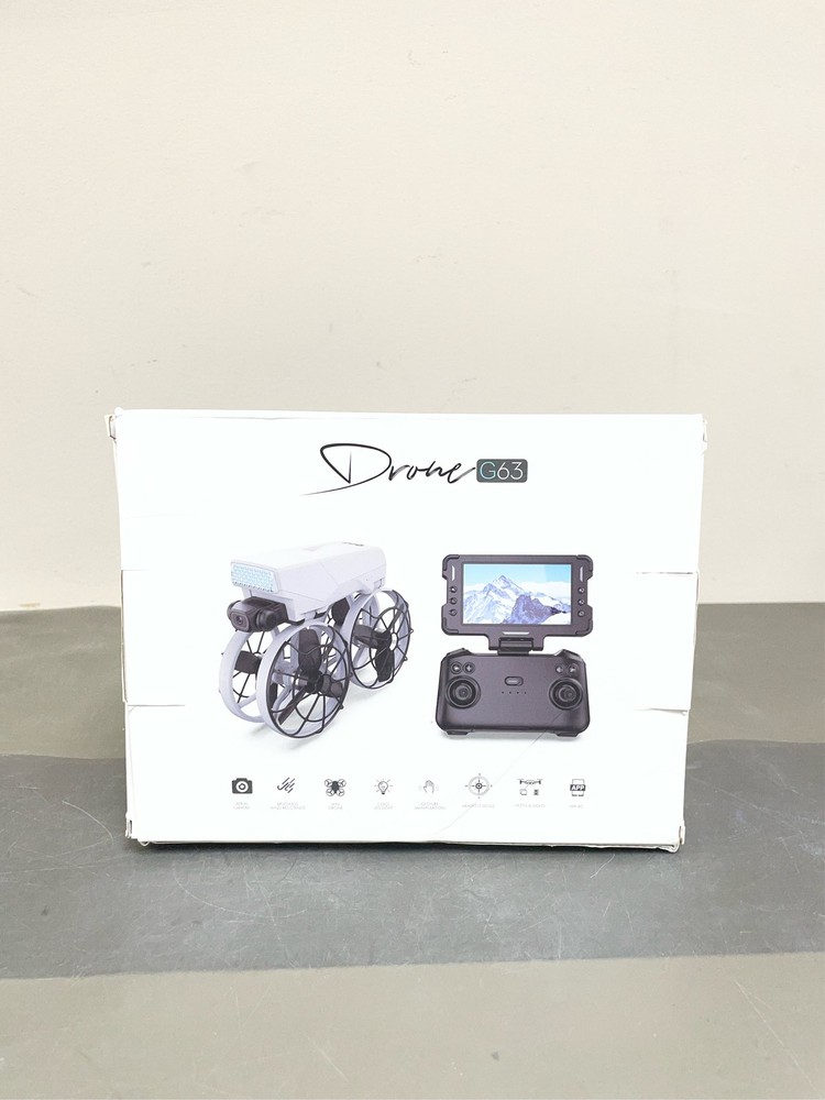 Foldable Drone with HD Camera Propeller Safety Protection, Screen Remote Control