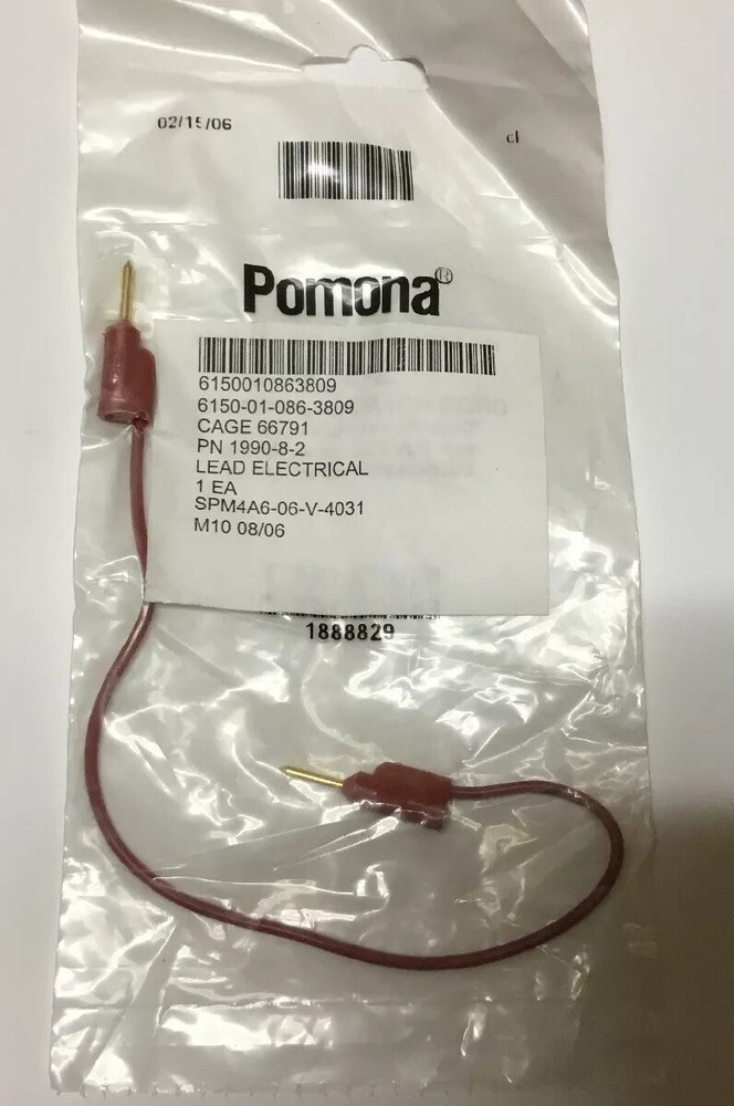 Pomona 1990-8-2 Electrical Lead