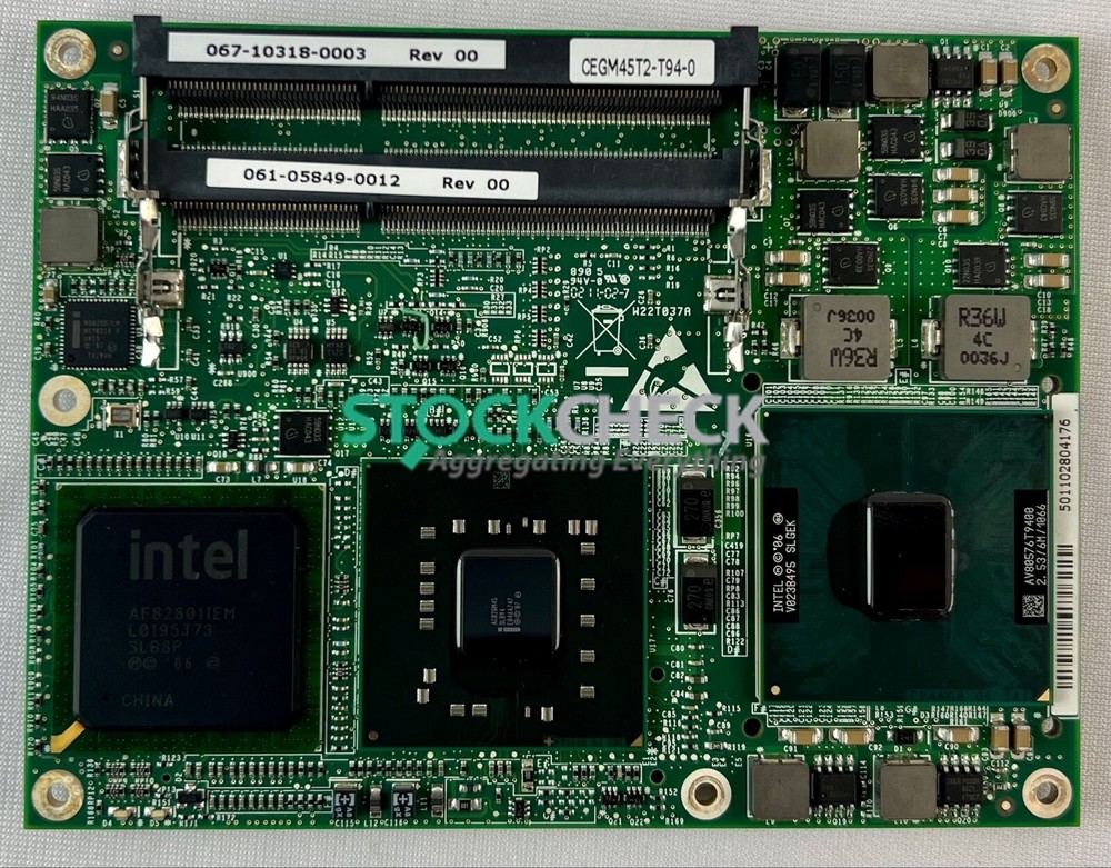 RadiSys CEGM45T2-T94-0 Procelerant CEGM45 COM Express CPU Board