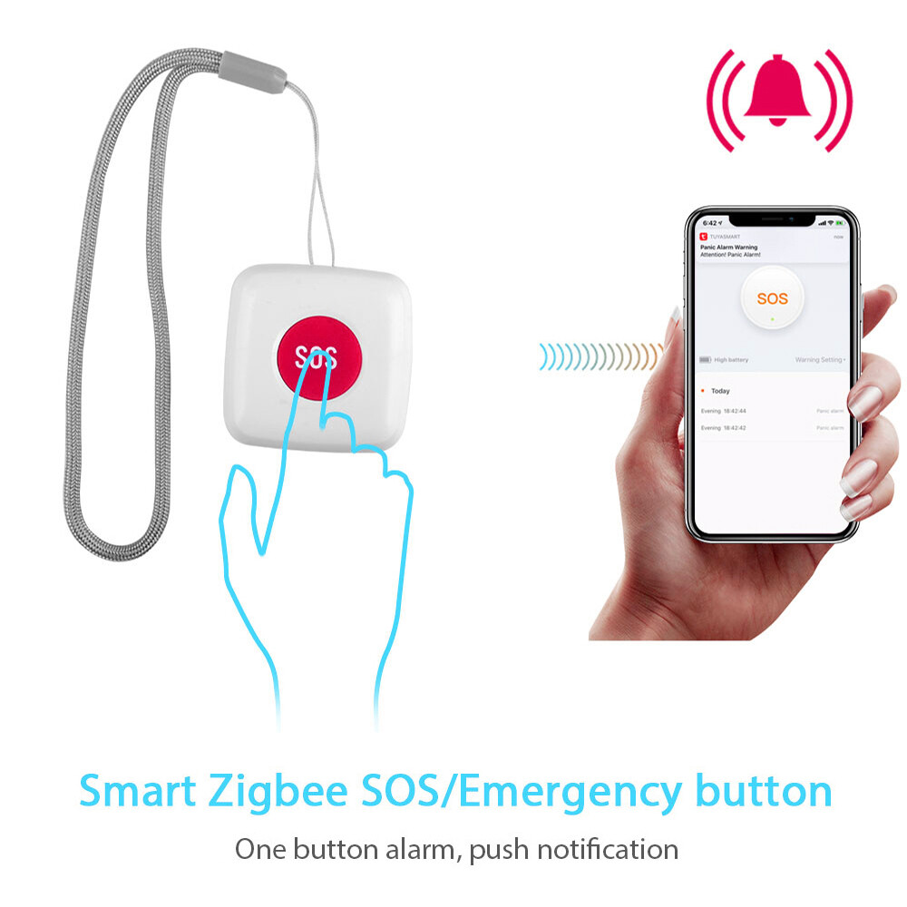 Hub Remote Call SOS/ Button Alert System ABS L6C5